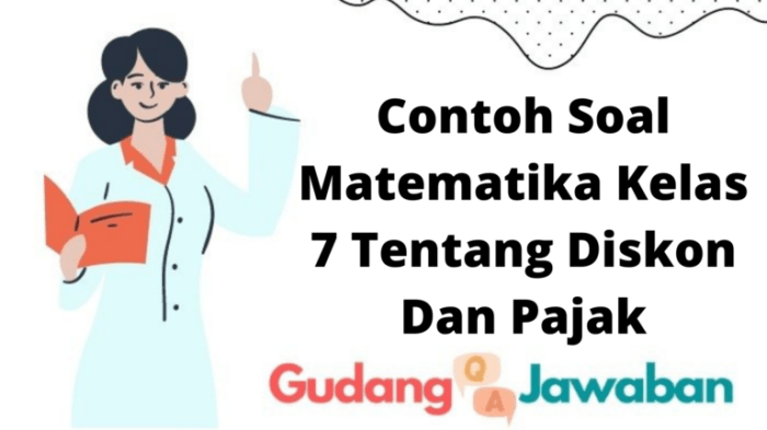 contoh soal diskon kelas 7