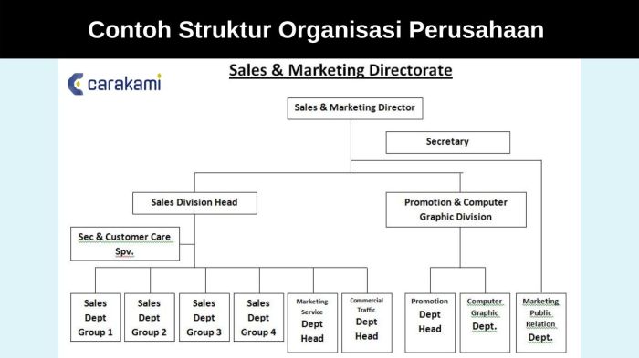 struktur organisasi