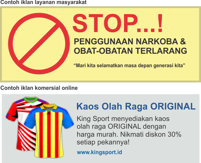 contoh struktur teks iklan terbaru