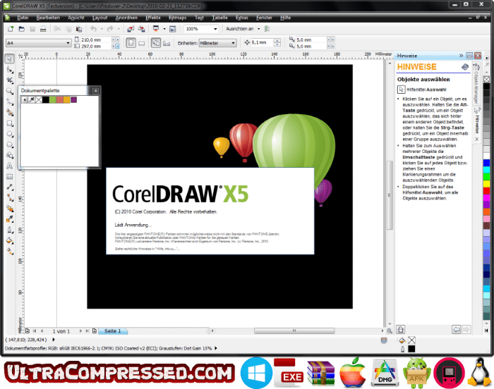 corel draw portable windows 10