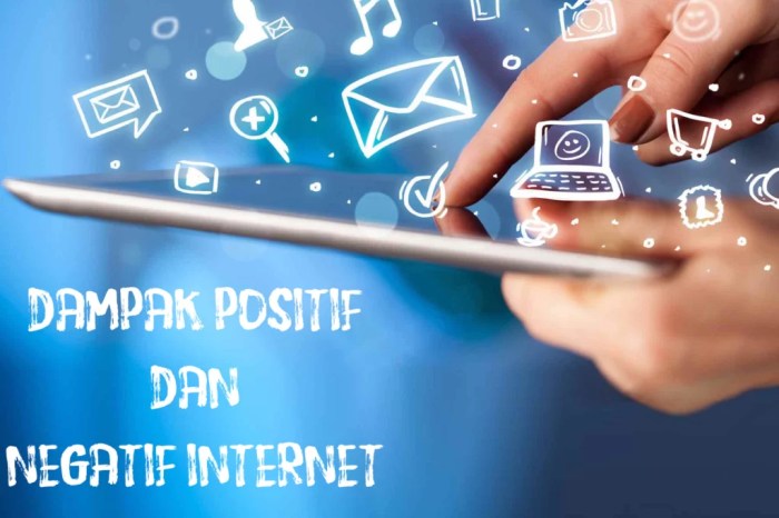 apa dampak negatif dari internet terbaru