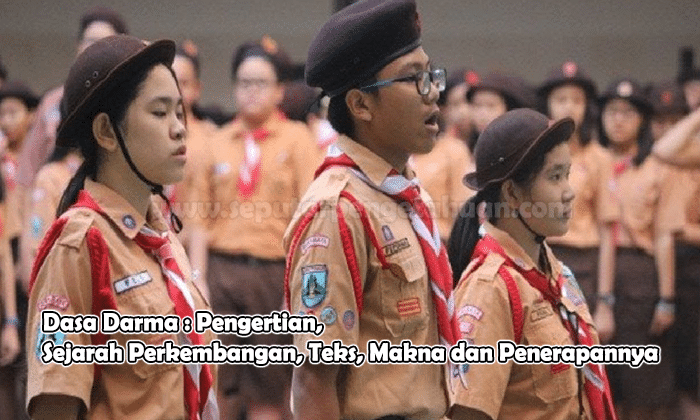 dasa dharma pramuka bahasa tahu inggris