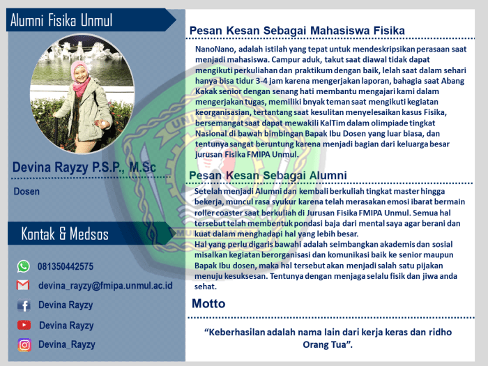 kesan dan pesan untuk kampus tercinta