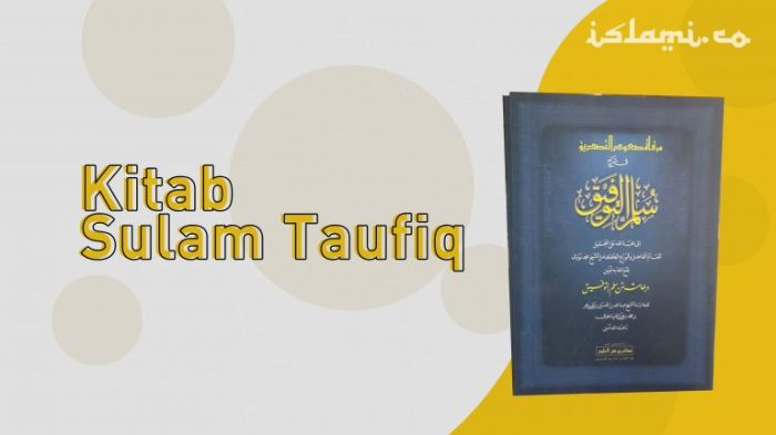 pengarang kitab sulam taufiq