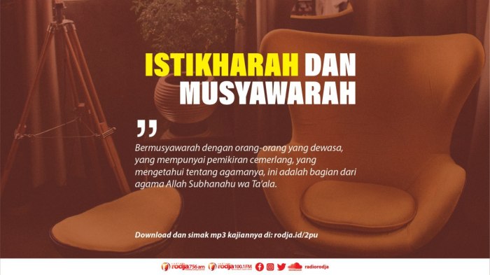 musyawarah istikharah