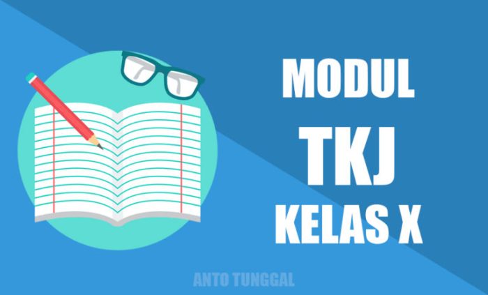 materi jurusan tkj kelas 10