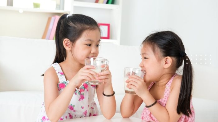 apakah boleh minum susu setelah makan mie