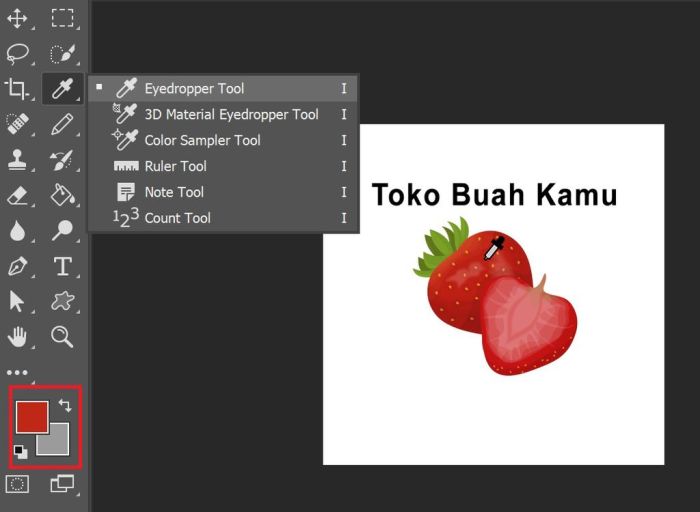 eyedropper tool berfungsi untuk terbaru