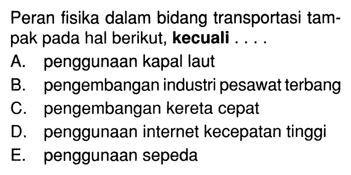 peran fisika dalam kehidupan terbaru