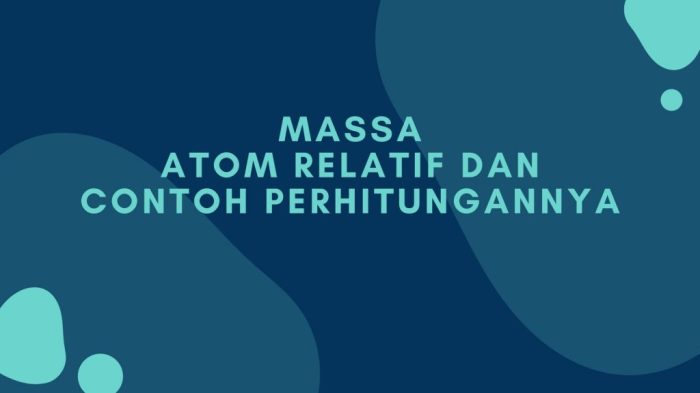 massa molekul relatif senyawa menentukan unsur suatu dapat secara matematis dinyatakan