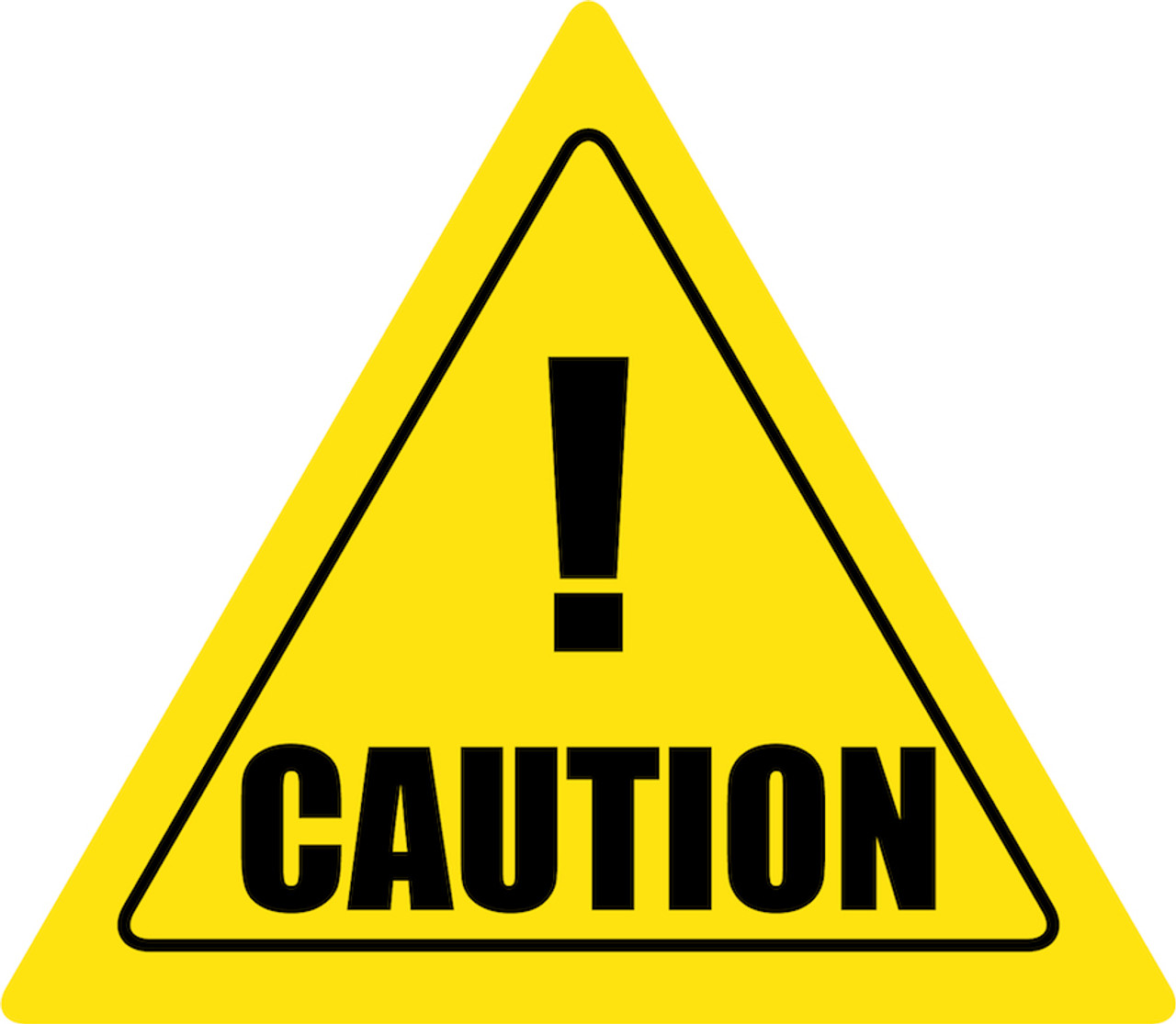 caution sign clipart carefulness cliparts blank values interpret grace required extra does interpretation beaware virtuous mind correctly statistics use sisters