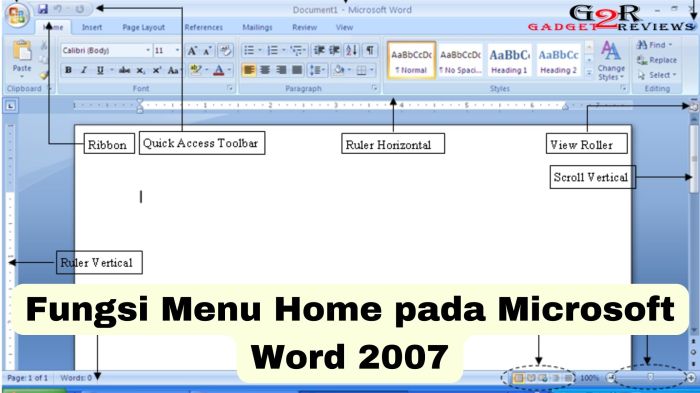 fungsi review pada microsoft word terbaru