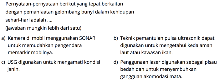 pernyataan berikut yang tidak tepat