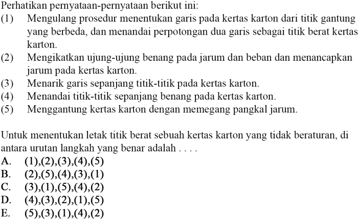 perhatikan pernyataan pernyataan berikut terbaru