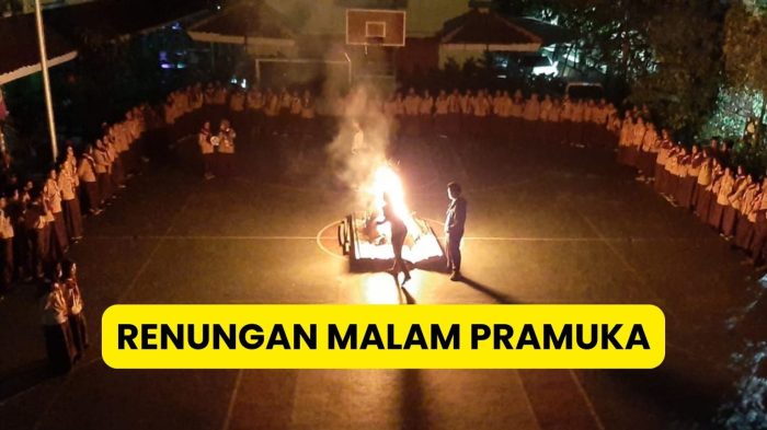 kata kata renungan malam pramuka