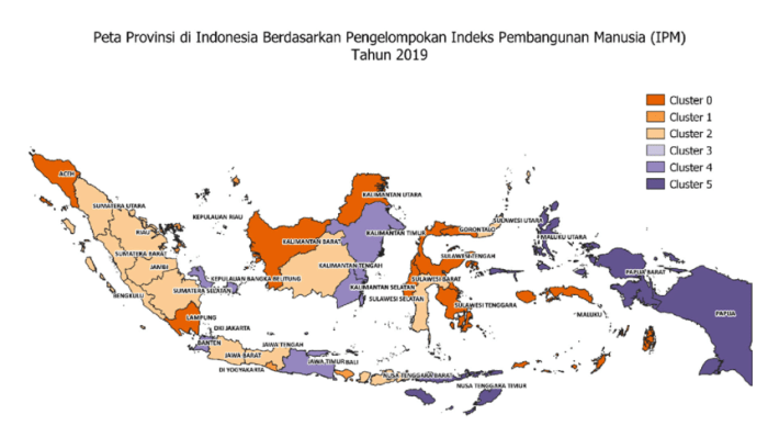 peta pusat pembangunan wilayah indonesia terbaru