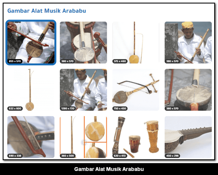 gambar alat musik arababu terbaru