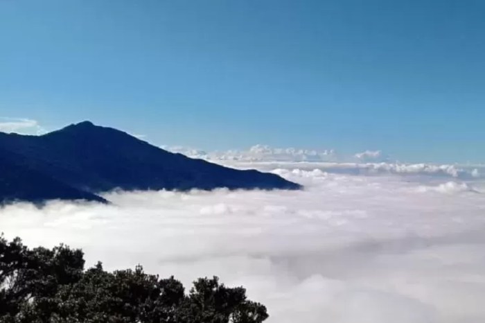 gunung di sulawesi tengah