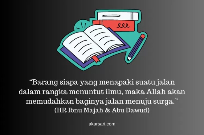 bahasa arab mencari ilmu