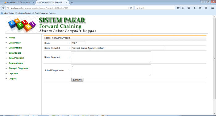 contoh aplikasi sistem informasi