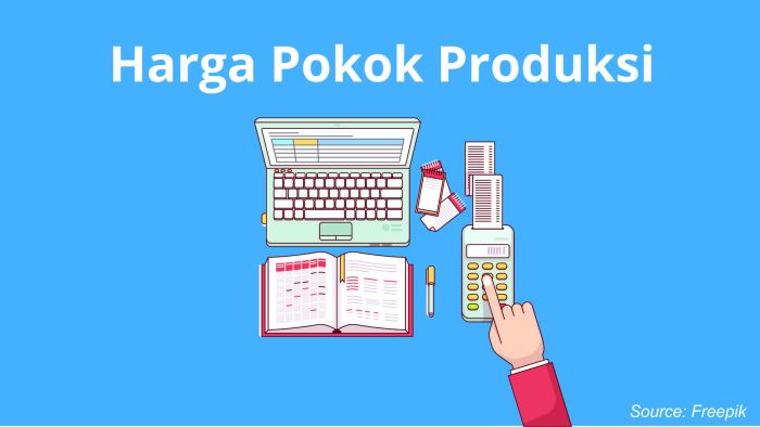 rumus harga pokok produksi per unit terbaru