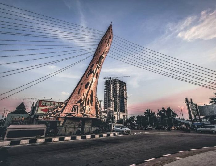 desa arborek anyaman kerajinan salah kecil pulau datang terkenal orisinil khas