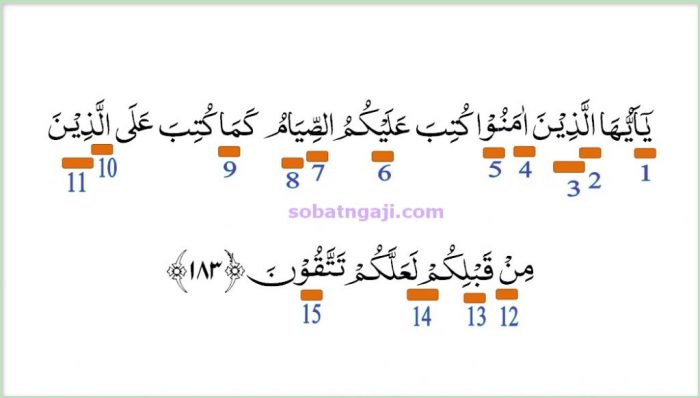 hukum tajwid surat al baqarah ayat 1 20 terbaru