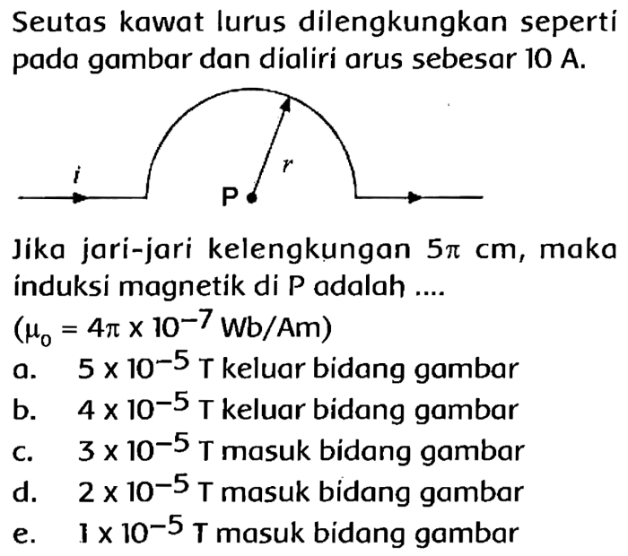 besar induksi magnetik di titik p adalah terbaru