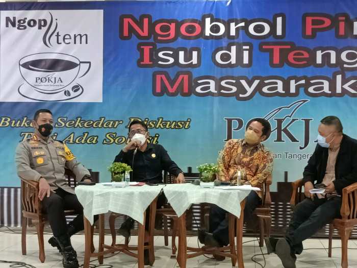 tawuran tangerang kapolres pelajar pencegahan melakukan antar