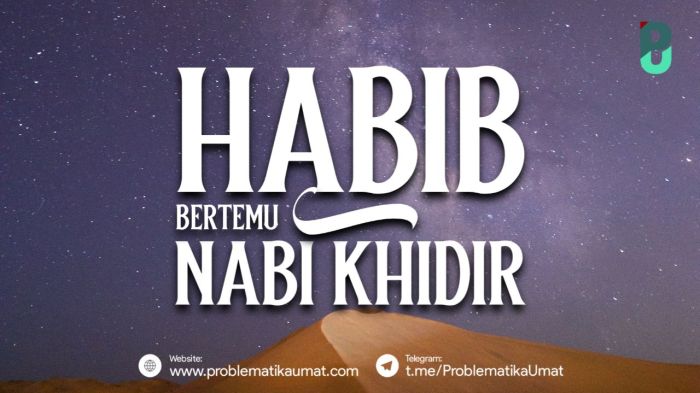 cara bertemu nabi khidir