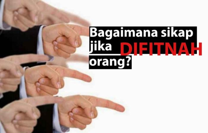 jika kita difitnah dan dizalimi terbaru