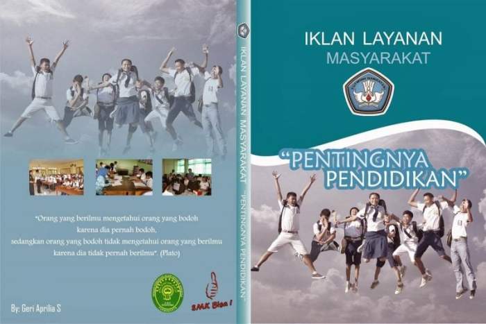 contoh iklan tentang pendidikan