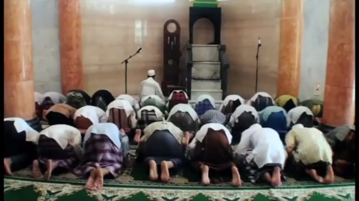 sunnah soal sholat pertanyaan shalat latihan bab kumpulan