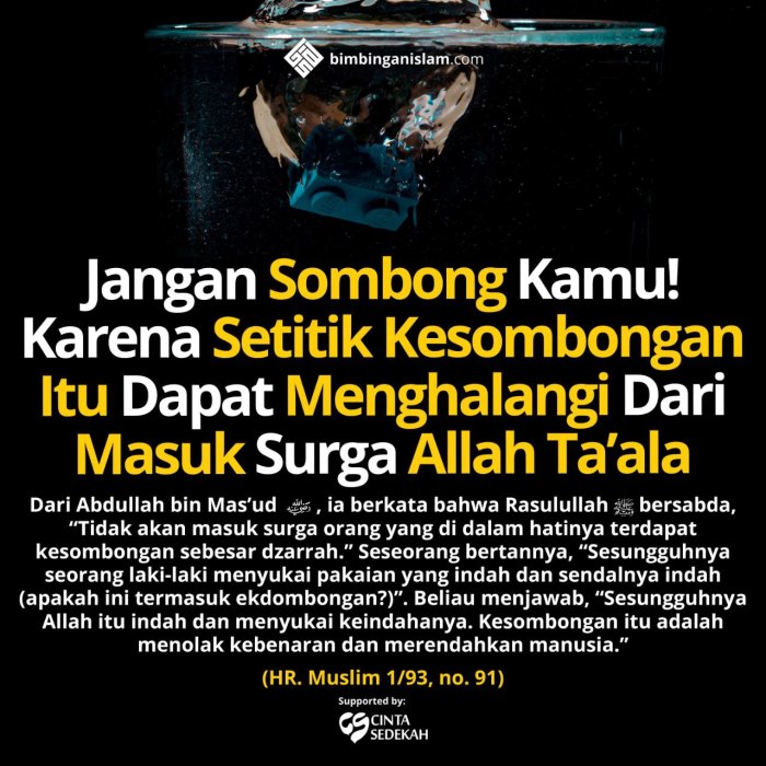 jangan sombong semua hanya titipan allah terbaru