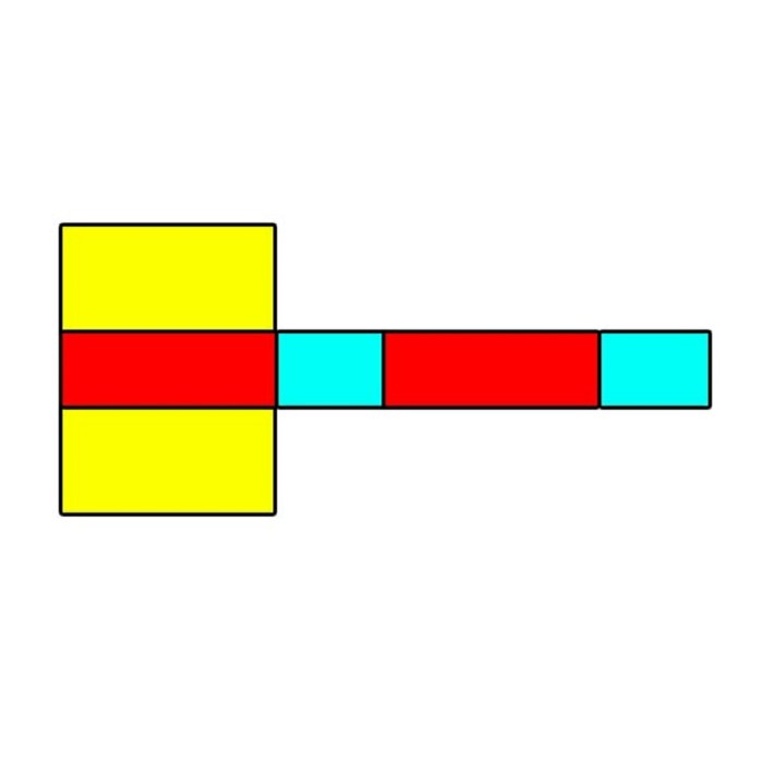 jaring balok macam kubus lainnya matematika