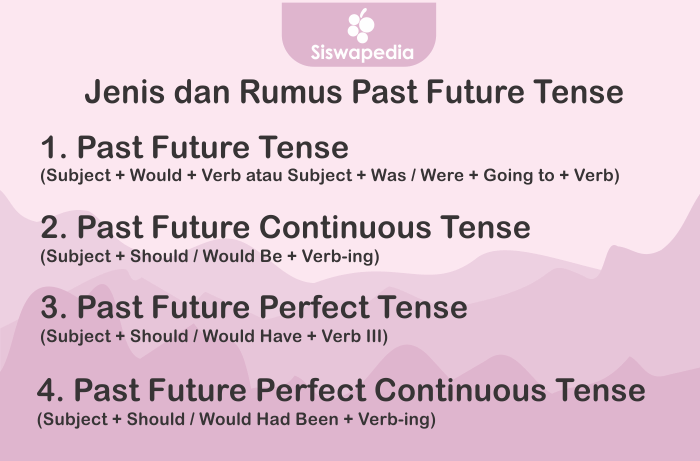 contoh past future continuous tense