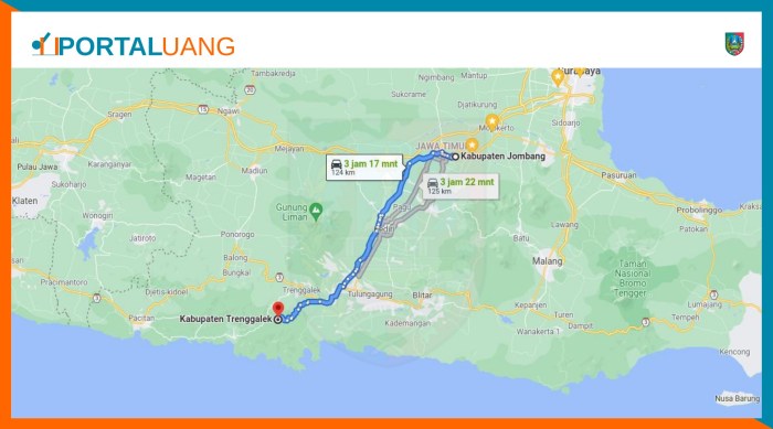 trenggalek malang berapa jam terbaru