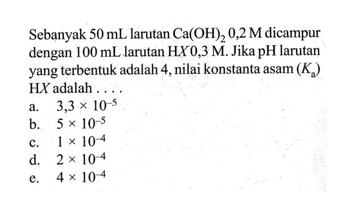 hitunglah ph larutan dari mg oh 2 0 05 m terbaru