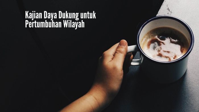 daya dukung pertumbuhan wilayah