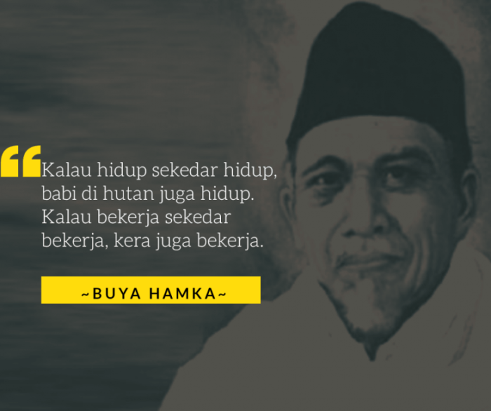 kalau hidup hanya sekedar hidup