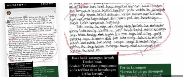 contoh teks berita kebakaran