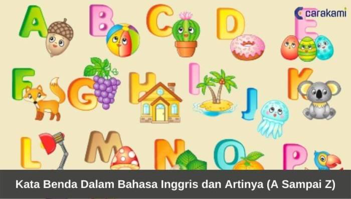 kata inggris paling mulai sering lengkap