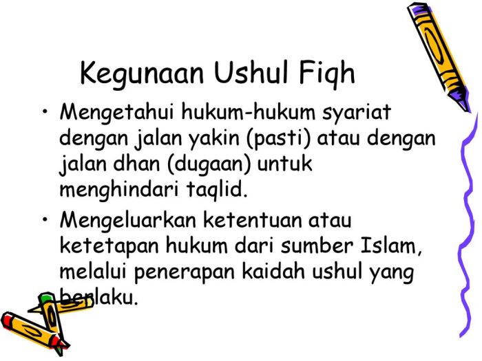 tujuan mempelajari fiqih dan ushul fiqh terbaru