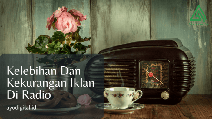 kekurangan dan kelebihan radio terbaru