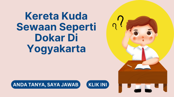 kereta kuda sewaan di yogyakarta