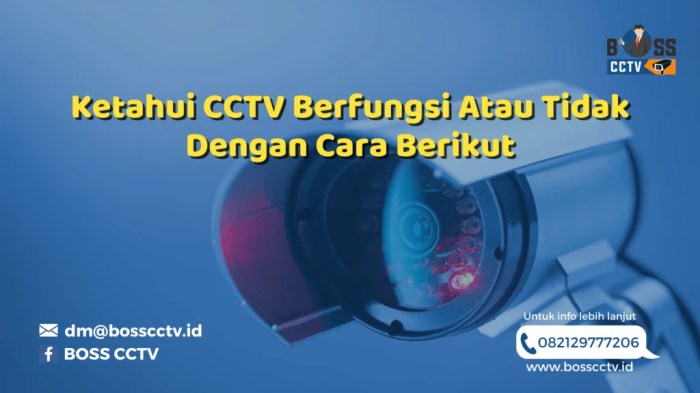 cara agar cctv tidak berfungsi