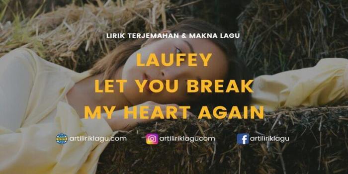 arti lagu if i let you go terbaru