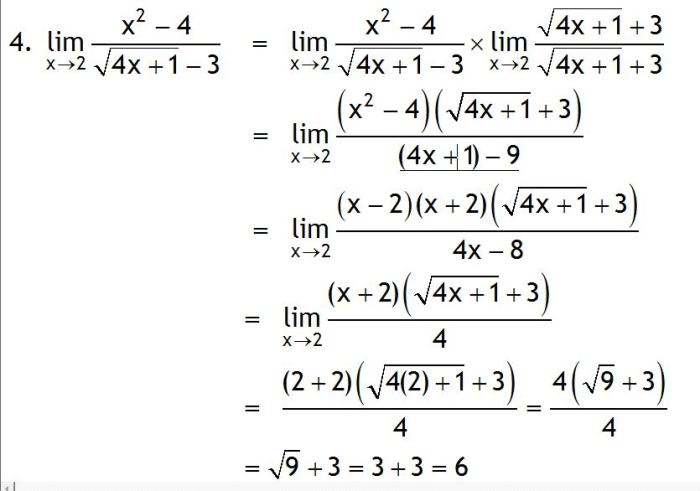 contoh soal limit kelas 12 terbaru