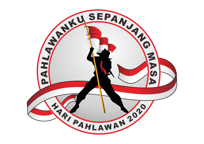 contoh gambar tema hari pahlawan terbaru