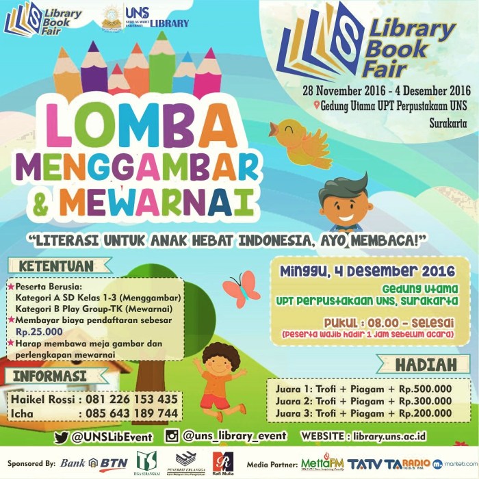 susunan acara lomba mewarnai